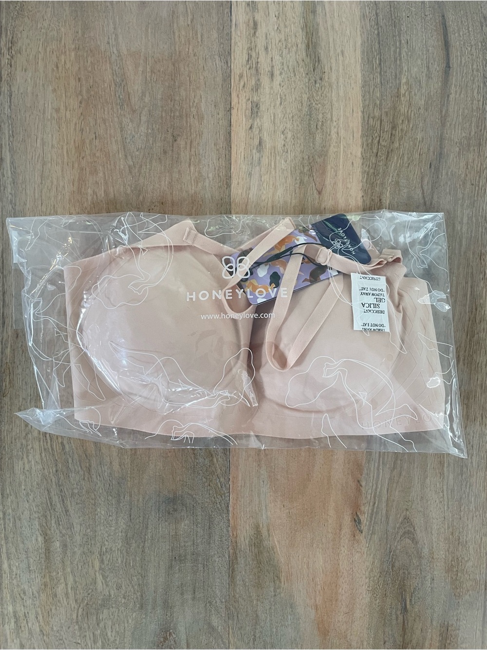 Honeylove Blush Silhouette Bra - Small